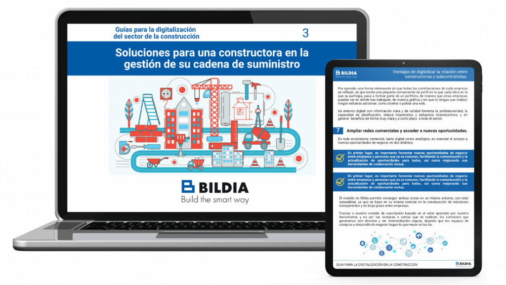 Guía 3 cadena de suministro constructoraBildia